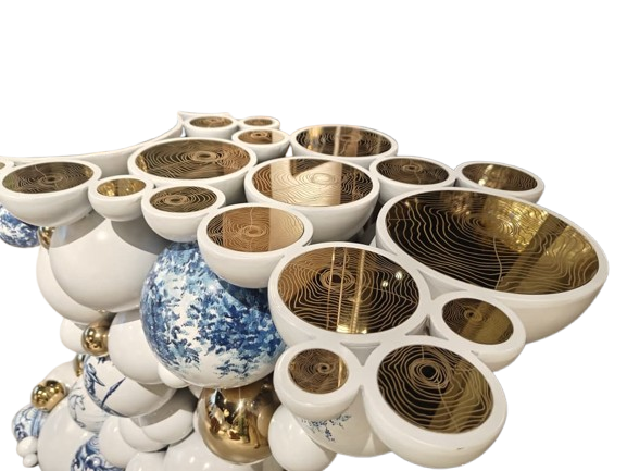 The Newton White Center Table - Image 2