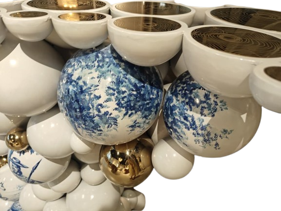 The Newton White Center Table - Image 4